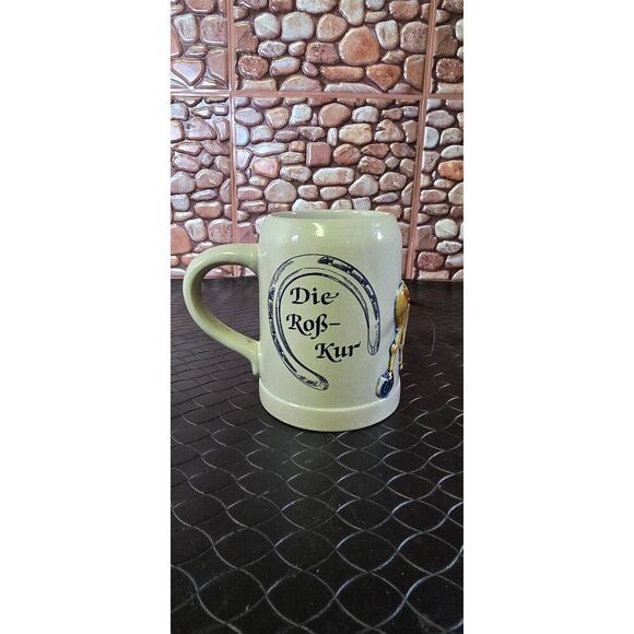Vintage GERZIT West Germany Stoneware  Donkey Beer Stein Mug - Picture 4 of 10